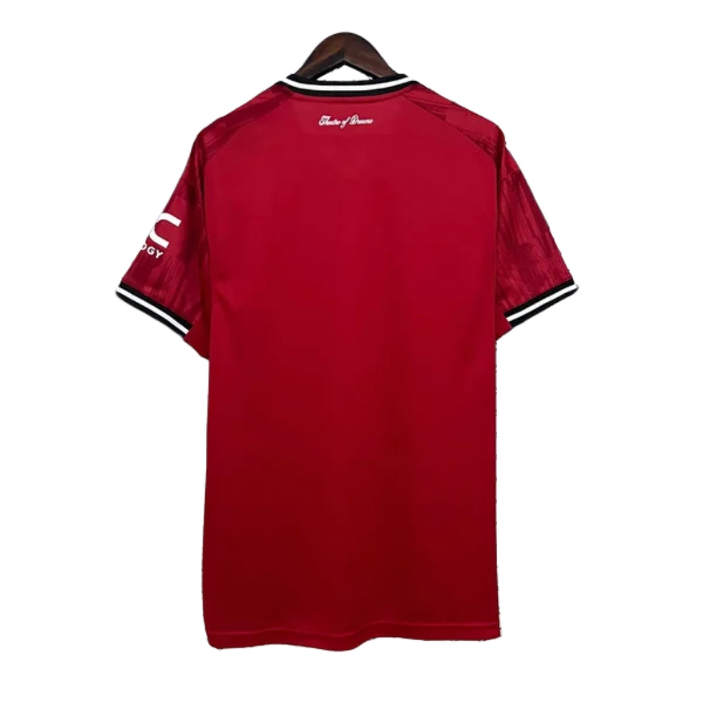 Manchester United 25/26 Home Shirt - Red & White - OFFICIAL FAN VERSION (Stadium