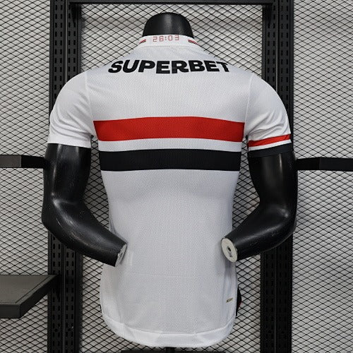 São Paulo FC Home Jersey 2025/26 - Authentic Player Version - White