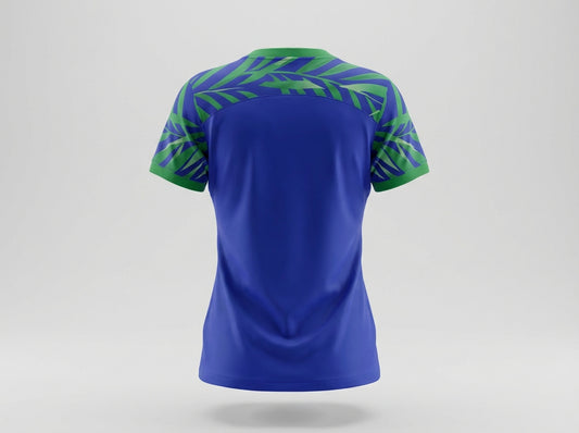 Brazil Women's National Team Away Jersey - Official Blue - Baby Look Fit