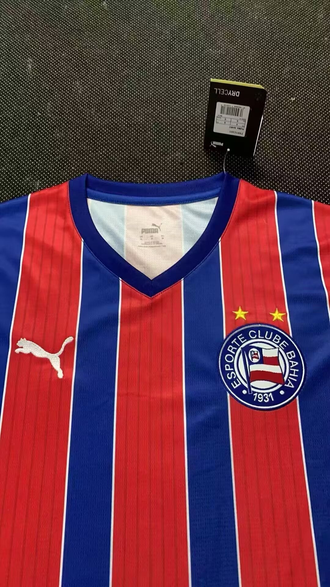 EC Bahia Home Shirt 25/26 - White, Blue & Red - OFFICIAL FAN VERSION