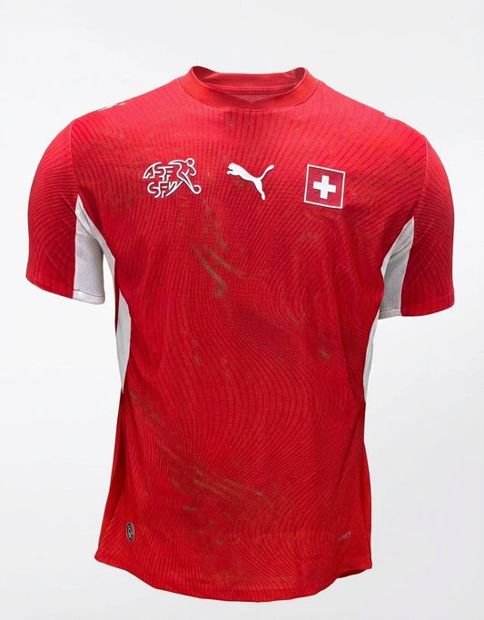 Elite performance for the pitch. The official Swiss Player Jersey 26/27.