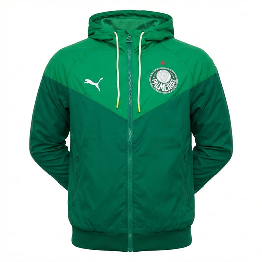 Palmeiras Training Hoodie Jacket - Official Green - Authentic Collection