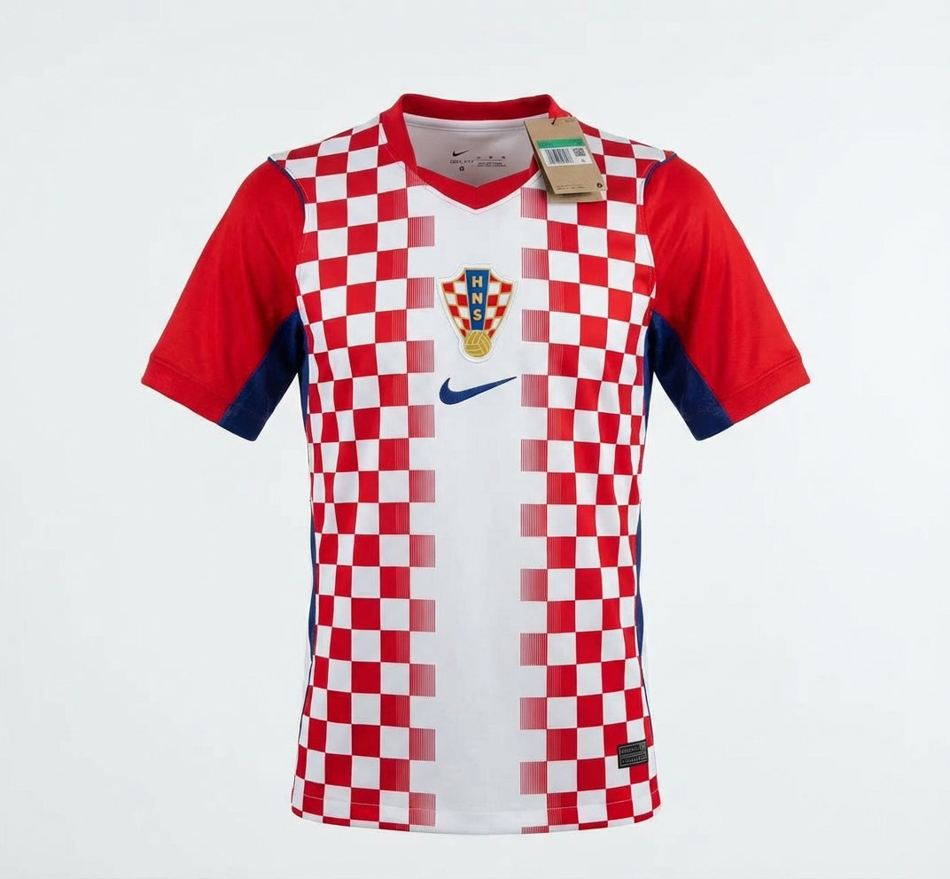 Croatia 2026 Home Shirt - Red & White - OFFICIAL FAN VERSION