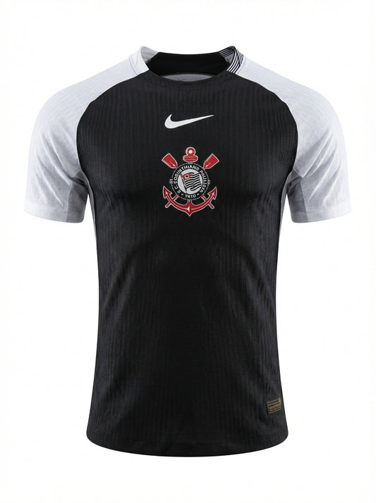 Corinthians Away Shirt 25/26 - Black Player Edition - AUTHENTIC