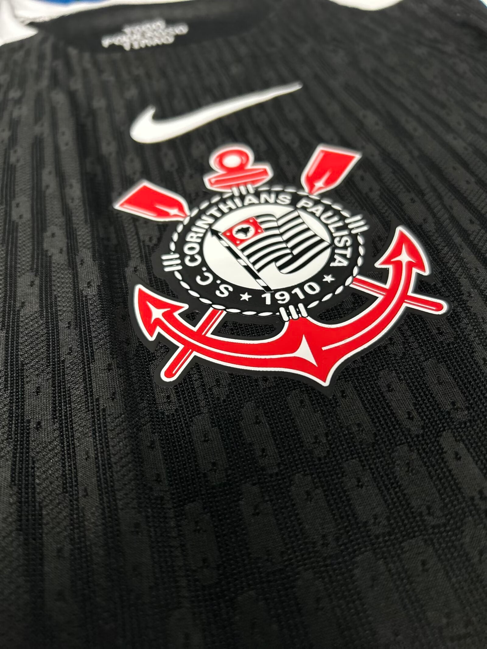 Corinthians Away Shirt 25/26 - Black Player Edition - AUTHENTIC