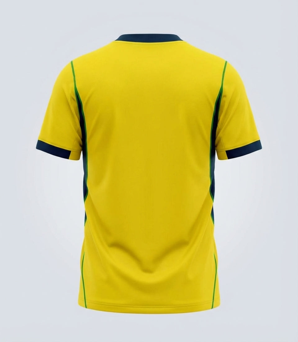 Brazil National Team Home Jersey - Official Yellow - Fan Version