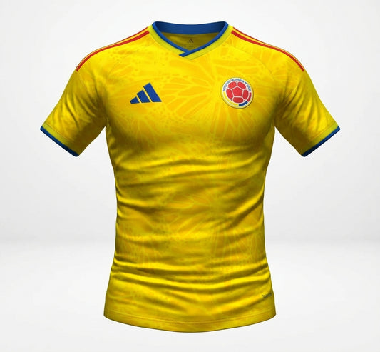 Colombia 26/27 Home Shirt - Yellow - OFFICIAL FAN VERSION