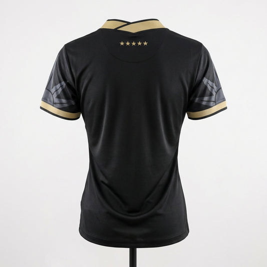 Brazil National Team Women's Jersey - Special Cultural Edition (Black & Gold)