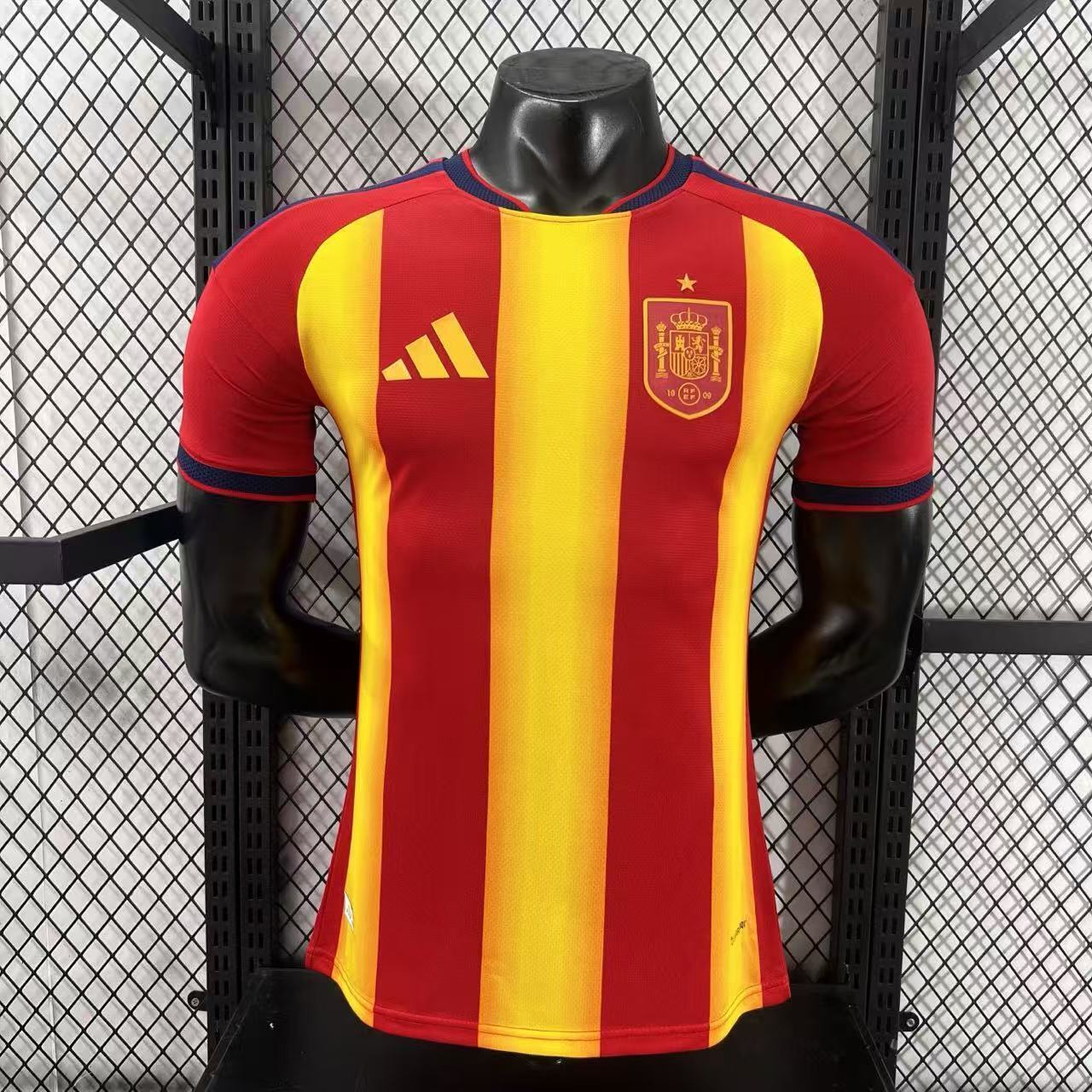 Spain Home Shirt 26/27 - PLAYER VERSION (Authentic) - Red Fury