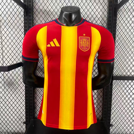 Spain Home Shirt 26/27 - PLAYER VERSION (Authentic) - Red Fury